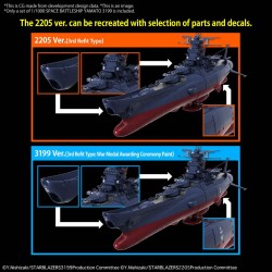 Bandai Model Kit - Star Blazers 3199  Space Battleship Yamato 1:1000
